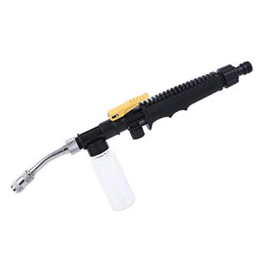 Imagem de Bocal de rega com alça antiderrapante bocal ajustável para cotovelo pulverizador de água atomizador de jardim para jardim ferramenta de jardim pátio