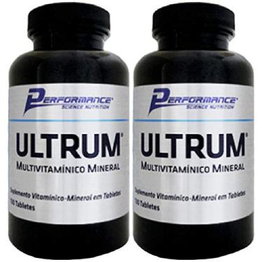 Imagem de Ultrum Multivitamínico Mineral Performance Nutrition 100 Tabletes Kit 2 Unidades