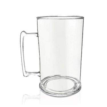Imagem de Kit 2 Canecas Chopp 450 ml Transparentes em Acrílico