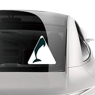 Imagem de Adesivo de carro Blue Ocean Docile Friendly Dolphin para motocicleta bicicleta bagagem decalque