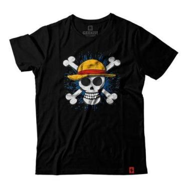 Imagem de Camisetas One Skull Camiseta One Piece Manga Geek - Fatum