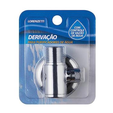 Imagem de Derivação adaptador para purificadores de água e torneiras Lorenzetti