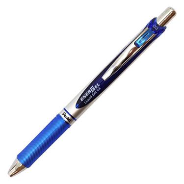 Imagem de Pentel BLN73 EnerGel caneta esferogr fica de gel l quido retr til 0,3 mm - tinta azul
