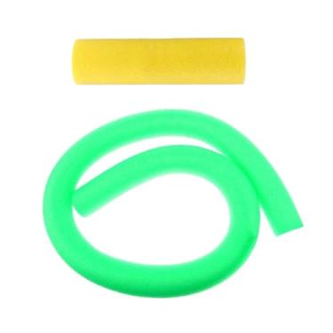 Imagem de Amagogo Tubo de espuma de macarrão para piscina flutuante com conector para macarrão para piscina, Verde oco