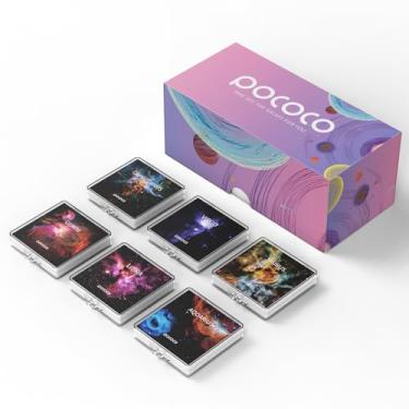 Imagem de POCOCO Constelação Realista-1 Série Discos, Resolução 5K, Padrões Realistas, 6 Peças