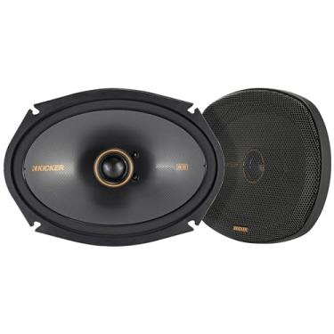 Imagem de KICKER Alto-falantes coaxiais série 51KSC6904 KS 6 x 9 com tweeters de 1 polegada, 4 Ohm, par
