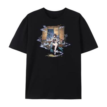 Imagem de Honkai: Camiseta pesada Star Rail, camiseta KAFKA, camiseta gráfica KAFKA Honkai: camiseta Star Rail Fan Made para mulheres e homens, Ruan Mei, G