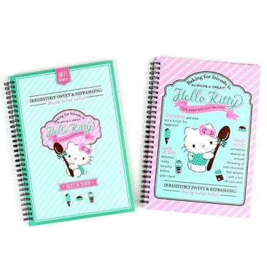 Imagem de Caderno universitário com pauta de 8 mm Hello Kitty (conjunto de 2)