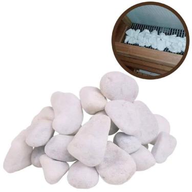 Imagem de Pedra para Sauna Seca Pacote 5,0 KG Tipo Dolomita SODRAMAR