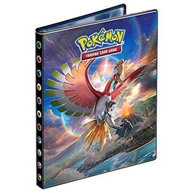 Imagem de Portfólio Ultra Pro com 4 bolsos Pokémon Sun Moon Ho-Oh e Marshadow SM3