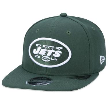 Imagem de BONE 9FIFTY ORIGINAL FIT SNAPBACK NFL NEW YORK JETS ABA RETA VERDE ABA RETA SNAPBACK VERDE NEW ERA-Masculino