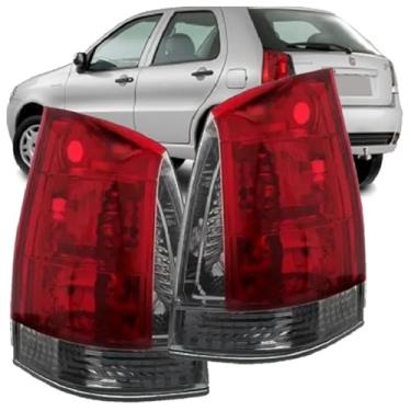 Imagem de Lanterna Traseira Palio Economy 2012 2013 2014 2015 2016 Fumê UNIDADE LADO:ESQUERDO (MOTORISTA)