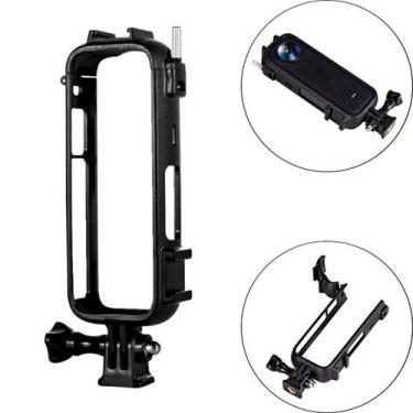 Imagem de Frame Moldura com Entrada Microfone e Flash para Insta360 X4 - Shoot