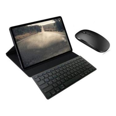 Imagem de Capa Com Teclado E Mouse Bluetooth P/ Tablet Nokia T20 10,36 - Skin Za