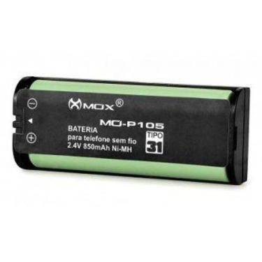 Imagem de Bateria Telefone Sem Fio Panasonic Tipo 31 2.4V 850Mah MO-P105 - Mox