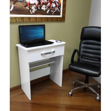 Imagem de Escrivaninha Pequena - Com Gaveta (Corrediças Telescópicas) - Cor Bran