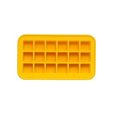 Imagem de Oikos - Forma de Gelo de Silicone 18 Cubos Amarelo