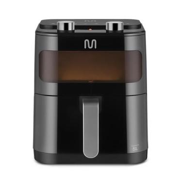 Imagem de Fritadeira Elétrica sem óleo Air Fryer 5L 1500W 127V com Visor Gourmet Preto Multi - GO221