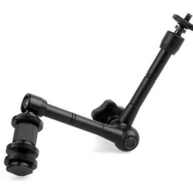 Imagem de Braço Magico Articulado Suporte Garra Braçadeira Monitor L, Articulado