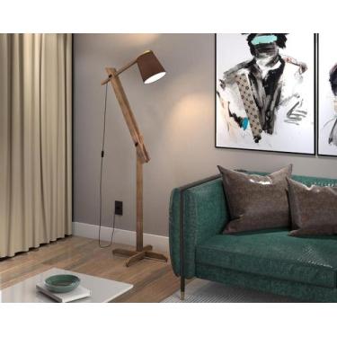 Imagem de Luminária  Articulada Chão Pedestal Piso Abajur Lustre rubi - D+MOB, m