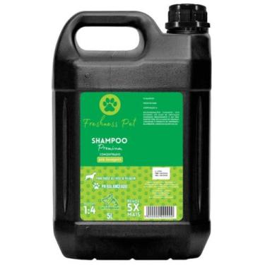 Imagem de Shampoo Pet Cães E Gatos 5 Litros Concentrado Freshness Pet Fragrância