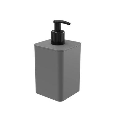 Imagem de Dispenser Para Detergente e Sabonete Líquido 350ml - Stolf, Cinza