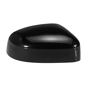 Imagem de X AUTOHAUX Capa preta para espelho retrovisor de porta lateral do carro lado direito para Ford Focus MK2 Facelift 2008-2011 para Ford Focus MK3 2012-2017