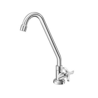 Imagem de Torneira cozinha mesa bica altadn 15(1/2) nova + docol chrome