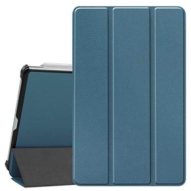 Imagem de Capa inteligente para Galaxy Tab S6 Lite, capa Ratesell leve e inteligente com três dobras com hibernar/despertar automático para Samsung Galaxy Tab S6 Lite 10,4 polegadas 2024/2022/2020 verde