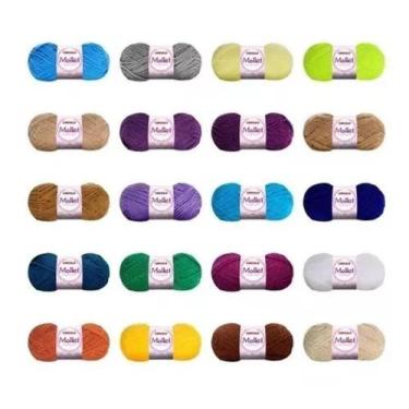 Imagem de Fio Lã Mollet 100g Círculo 200m Crochê E Tricô - ARMARINHO