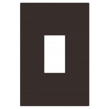 Imagem de Placa Para 1 Modulo Vertical Com Suporte 4X2 Brs12398-6Ch. - Blux Rect