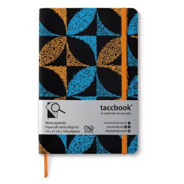 Imagem de Caderno Pautado taccbook Optical Azul 14x21 Flex