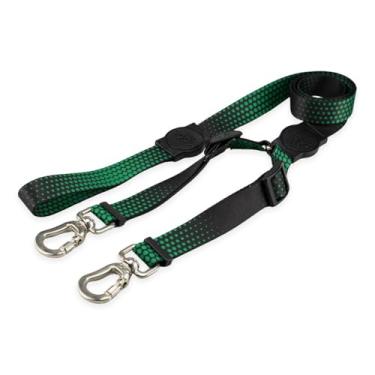 Imagem de Mood Pet Coleira Guia Dupla Para Cães Cachorro Adestramento Passeio Porte Grande Médio Pequeno (Namu, P)