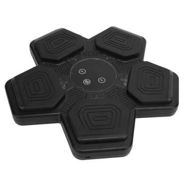 Imagem de Máquina de Boxe Musical Infantil, Máquina de Perfuração Montada na Parede, Equipamento para Exercícios Em Casa e Academia (Preto)
