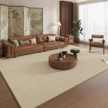 Imagem de Tapete de sala de estar retrô francês, tapete grande marrom, mesa de centro, estudo, quarto, cabeceira, tapete macio, HD2000, QD, A, 300x400cm, 9,8x13,1