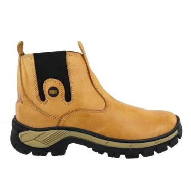 Imagem de Botina Couro Legitimo Ketter Boots Coturno Masculino Whisky, Whisky, 4