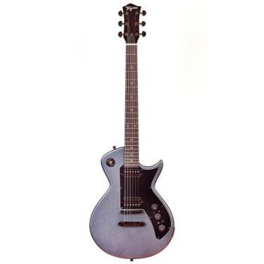 Imagem de Guitarra Tagima Sixmart SC MDSV Metalic Deep Silver E/BK Les Paul C/ E