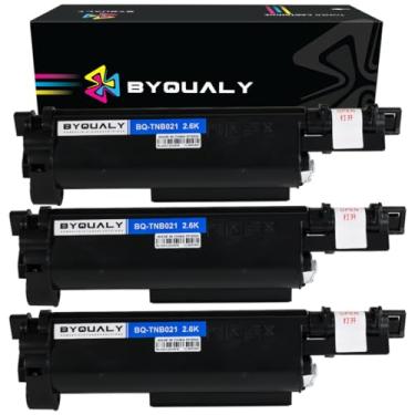 Imagem de Kit 3x Toner Compativel Tnb021 B7530 B7520 B7535 B2050 B7530 B7500 B2000 B2080 MFC-B7720 MFG-B7700 HL-B2080 B7715 2,6k Byqualy Novo