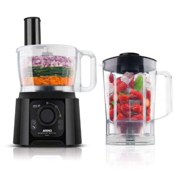 Imagem de Multiprocessador Multichef 4 Em 1 Mp60 600w 2 Velocidades Arno Preto 220v
