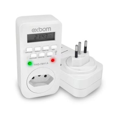 Imagem de Timer Temporizador Automático Digital Bivolt 18 Programações Tomada Smart Ligar Desligar Iluminação