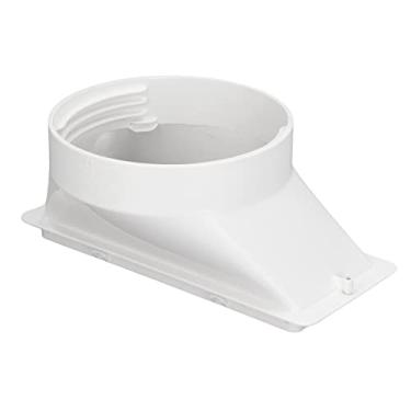 Imagem de Conector Universal de Mangueira de Exaustão para Ar Condicionado Portátil de 5 Polegadas Com Interface Quadrada - C Atível Com Roscas No Sentido Horário/anti-horário