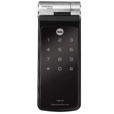 Imagem de Fechadura Eletrônica Digital Yale Ydf 30 Lingueta Tubular