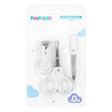 Imagem de Kit de Higiene Infantil Pimpolho 0+ Meses com 3 Peças