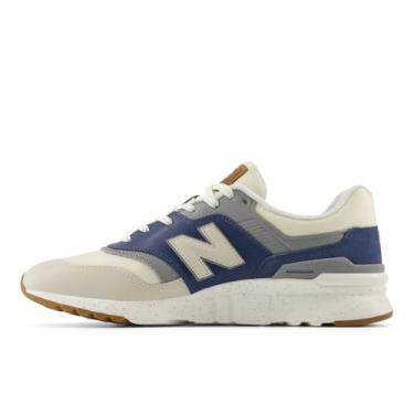 Imagem de New Balance Tênis masculino 997H V1 Cross Trainer, Branco/sal marinho/índigo vintage, 40