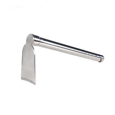 Imagem de LUBAN Enxada de jardim de aço inoxidável multiuso ferramenta manual para escavar maquinas, solo, 39 mm, 38 cm