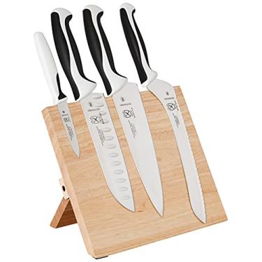 Imagem de Mercer Culinary Millennia Conjunto de 5 peças de quadro magnético, borracha, cabos brancos