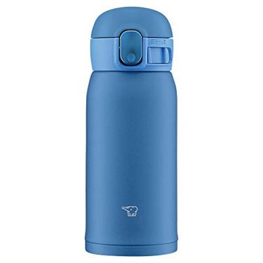 Imagem de Zojirushi SM-WA36-AA Garrafa de água Zojirushi Caneca de aço inoxidável de um toque, sem costura 0,36L azul