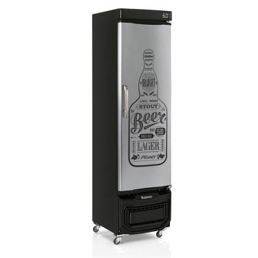 Imagem de Refrigerador De Bebidas Gelopar Vertical 228 Litros Preto 127v Grb-23e Gw