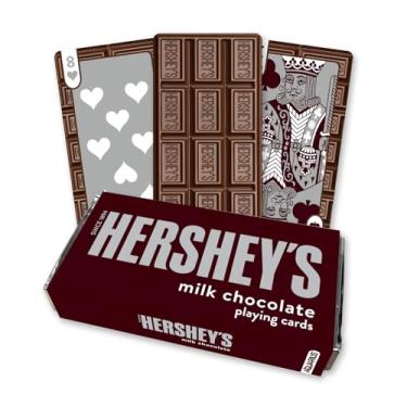 Imagem de Aquarius Hershey’s Chocolate Bar Premium Playing Cards - Hershey's Themed Deck of Cards for Your Favorite Card Games - Officially Licensed Hershey's Merchandise & Collectibles