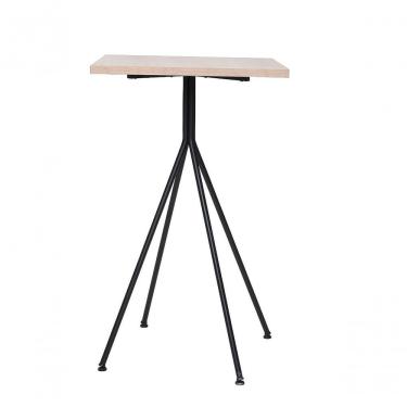 Imagem de Mesa Bistrô Industrial 60x60 Natural